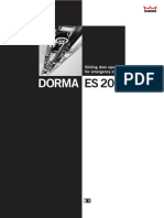 Dorma: Sliding Door Operator For Emergency Exits