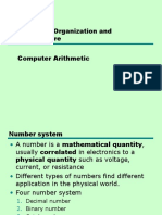 Computer Organization and Architecture Computer Arithmetic