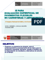 Evaluación Superficial de Pavimentos Flexibles - 1