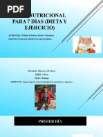 Plan Nutricional para 7 Días (Dieta Y-1