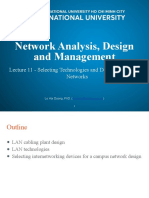 NetDe - Sign - 11 - Selecting Technologies For Campus Network