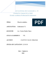 Plan de Cuidados Icc, Dificultad Respitatoria y Edema