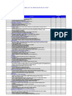 Check List de ISO 45001 CBC