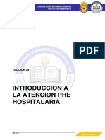 MP - Lección 29 - Introduccion A La Atencion Pre Hospitalaria - MP - 2021