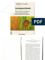 Capitulo 3 - Discapacidad Reflexiones Psicoanalíticas e Intervenciones Posibles. Cantis, Jorge