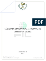 Código de Conduta Do Estagiário de Farmácia Da Fic