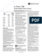 Instructions For Form 709: Pager/Sgml