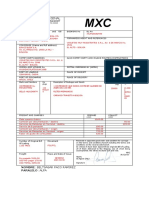 Bill of Lading Original: Nombre: Beltsasar Paco Ramirez Paralelo:Alfa