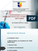 Techniques D'anesthesies Pour Extractions