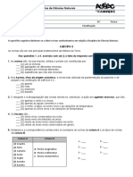 Ficha Diagnóstica 7ºano