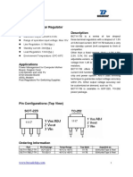 BCT1117B: 0.8A Bipolar Linear Regulator Features Description