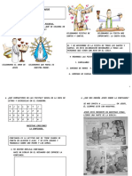 Dispensados Actividades de Catequesis - Primer Grado.