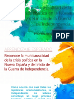 Multicausalidad de La Crisis Politica en La Nva. España