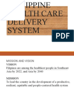 Philippine Health Care Delivery System