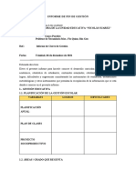 Formato de Informe de Fin de Gestión 2021