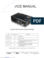 Service Manual: X1161/X1261/X1161A/X1161N/X110/H5360