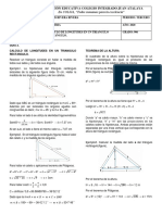 Guia3. Calculo de Longitudes en Un Triangulo Rectangulo