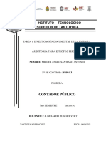 Tarea 1 Auditoria para Efectos Fiscales