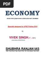 Economy: Vivek Singh