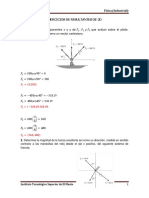 Ejercicios de Resultantes de 2D