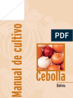 Manual de Cultivo de Cebolla