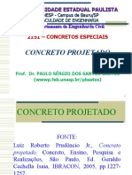 Concreto Projetado