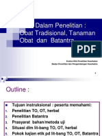 Materi (5) Etik Penelitian Tanaman Obat Dan Obat Tradisional