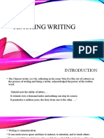 Teaching Writing