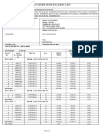 Packing List CB10000039 