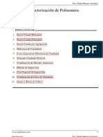 Factorizacion de Polinomios