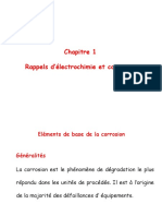 Electrochimie de Corrosion (Raffinage)