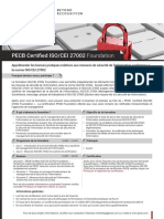 Iso Iec 27002 Foundation - 1p FR