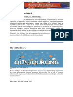 Actividad 1 - Evidencia 7 - El Outsourcing