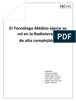 Cómo El Tecnólogo Medico Ejerce Su Rol Con Responsabilidad y Liderazgo