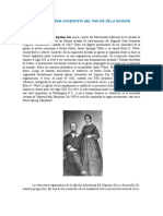 Historia de La Iglesia Adventista Del 7mo Día de La División Sudamericana