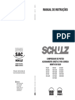 Silo - Tips Manual de Instruoes Compressor de Pistao Acionamento Direto e Por Correia Isento de Oleo Ms 3 30 MSV 6 30 CSD 5 30 CSD 9 30 Csa 65 30