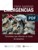 Pistas para Narrar Emergencias