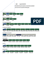 Compositions de Trains - Epoques IIId-IVa (1965-1975)