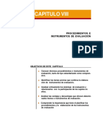 Procedimientos e Instrumentos de Evaluación