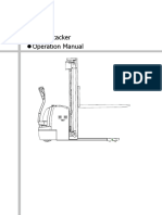 15EST Electric Stacker Operation Manual