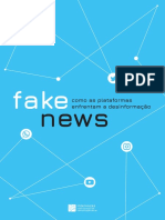 FakeNews Como As Plataformas Enfrentam A Desinformação