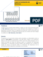 Ejemplo de Cálculos para La Instalación de Múltiples Motores Eléctricos