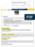 7° Ano 1 Quinzena Ii Unidade Formatada