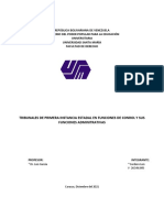 Trabajo Sobre Los Juzgados de Primera Instancia en Funciones de Control Estadal y Sus Funciones Administrativas