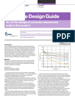 No. 6 Fire Design of Concrete Columns and Walls To Eurocode 2