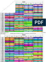 Jadwal KBM 2021-2022 SMT Ganjil - Dapodik PTM Terbatas Dan PJJ 4 Mapel 8 S.D. 19 November 2021 Poster Kelas