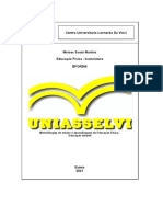 Projeto de Estagio - Metodologias de Ensino e Aprendizagem de Educação Física..