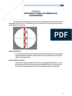 Stadia Surveying & Area of Irregular Boundaries