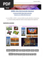 G406L Quad CH Video Wall Controller Datasheet V2.02