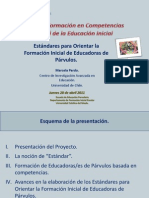 Estandares en Educación Parvularia